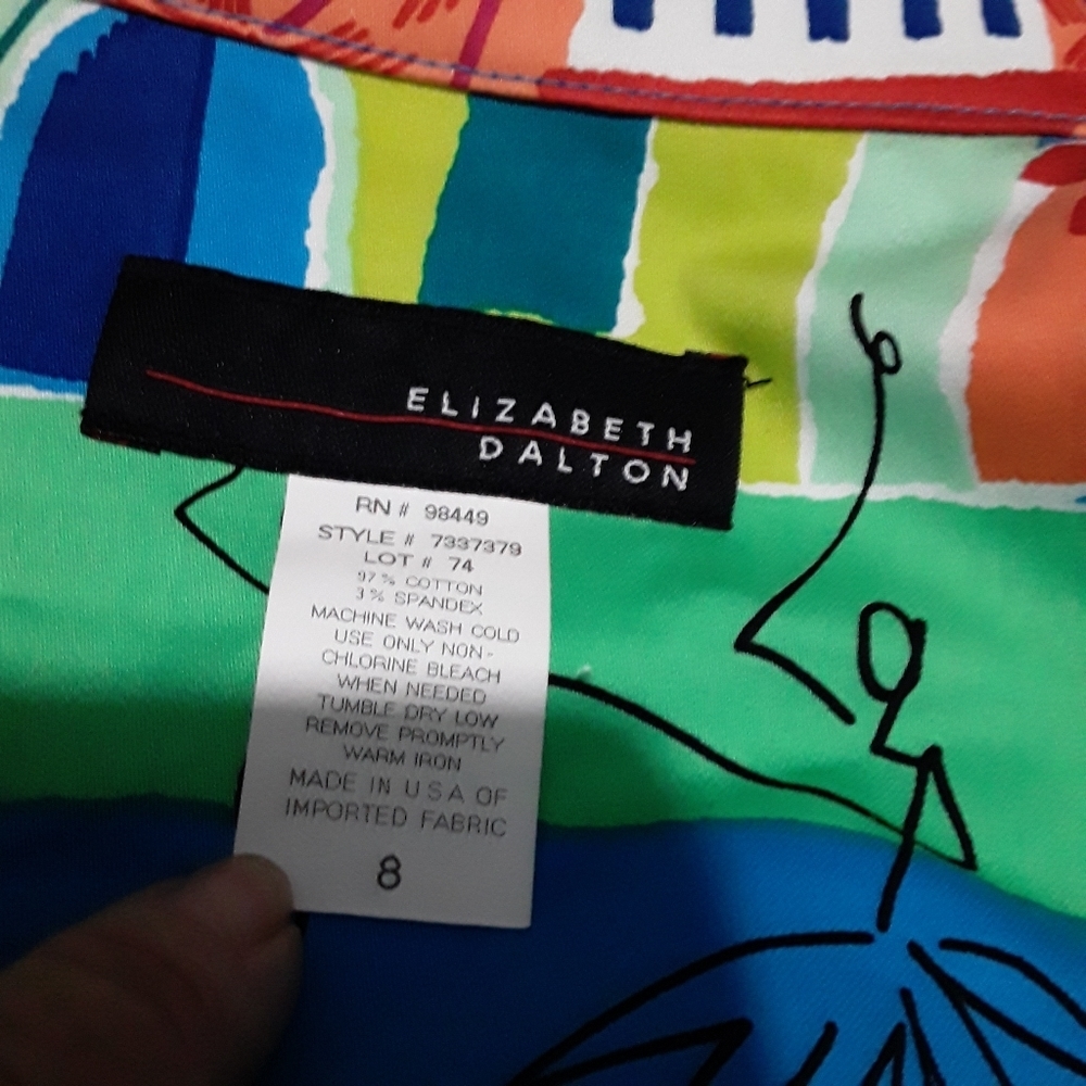 Elizabeth Dalton short waist jacket size 8 - Picture 2 of 5